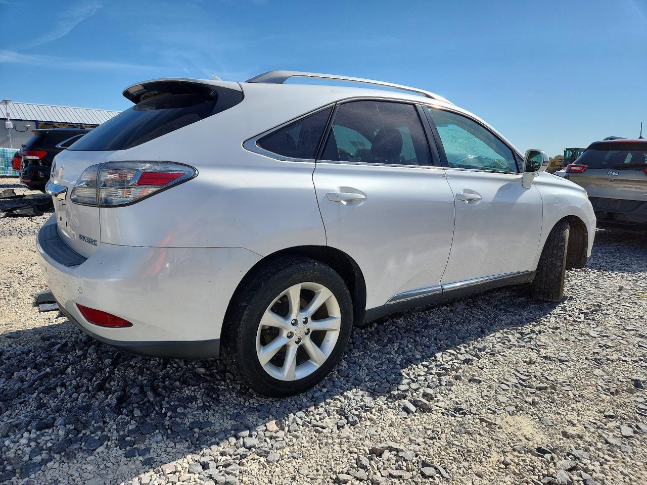 2010 Lexus Rx 350 Белый vin: 2T2ZK1BA4AC023071