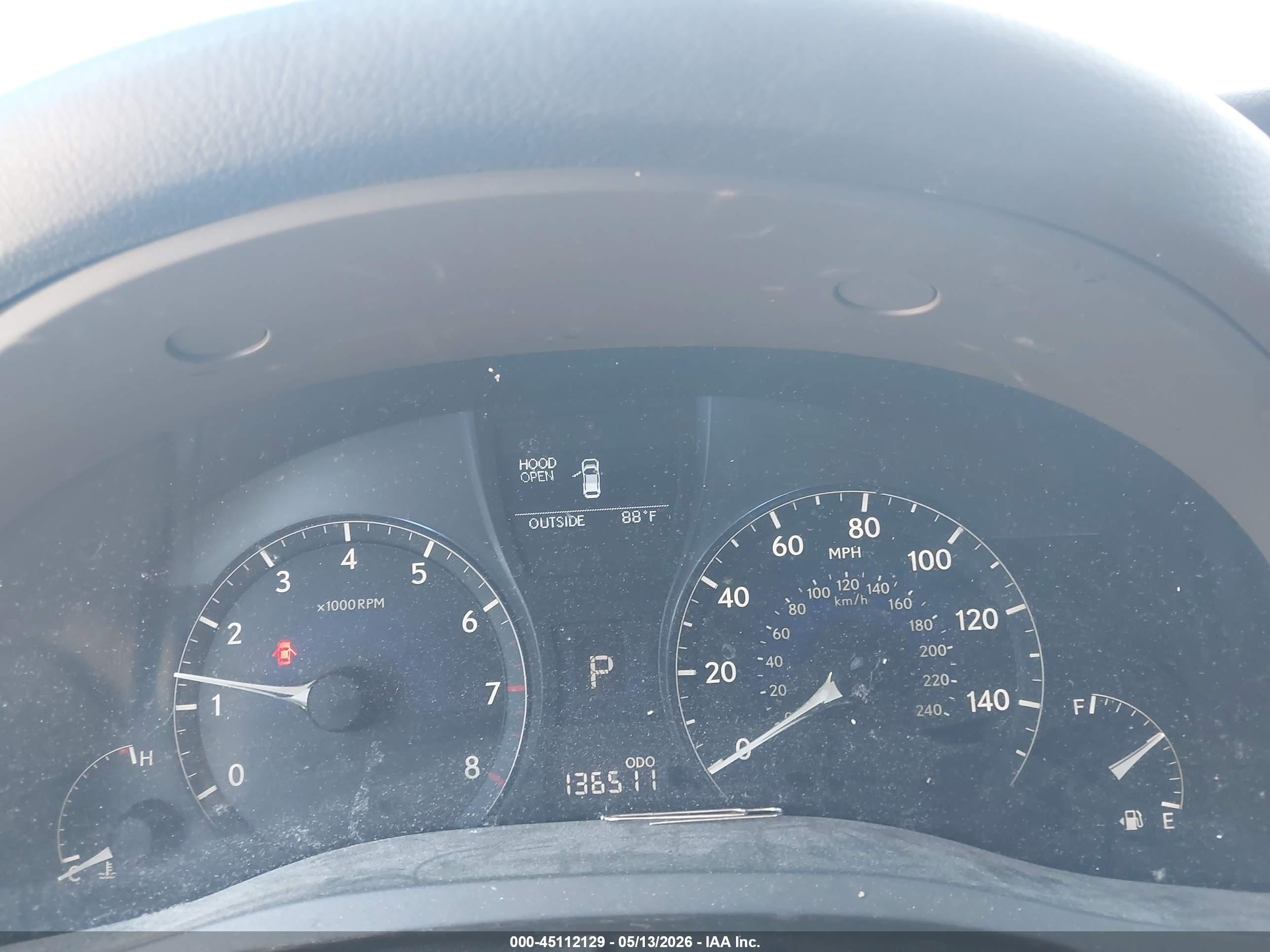 2010 Lexus Rx 350 Red vin: 2T2ZK1BA4AC025919
