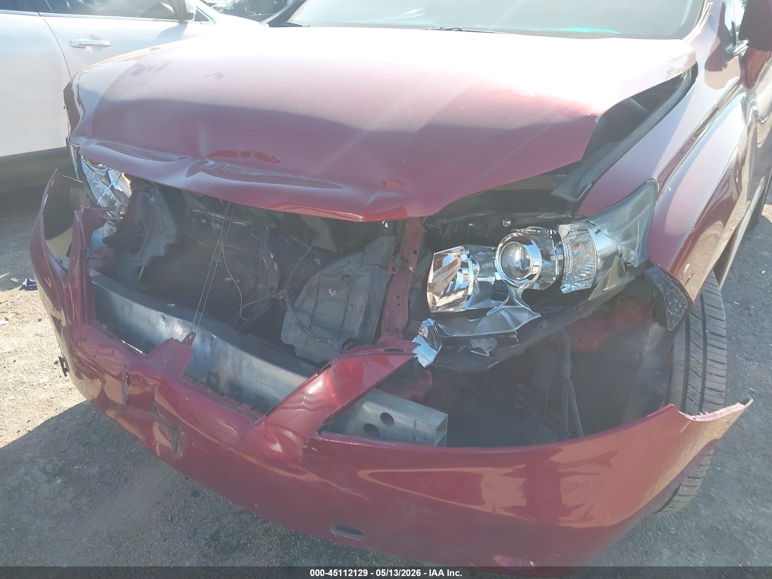 2010 Lexus Rx 350 Red vin: 2T2ZK1BA4AC025919