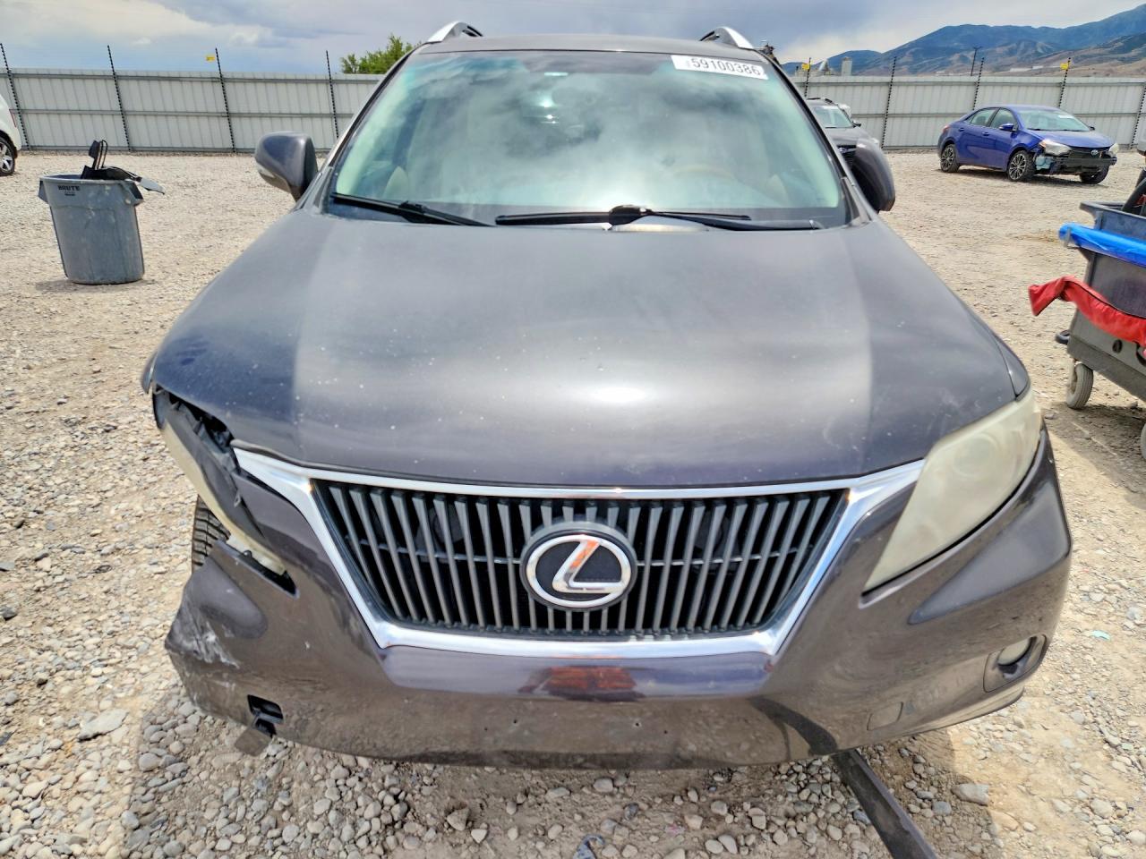 2010 Lexus Rx 350 Gray vin: 2T2ZK1BA4AC026374