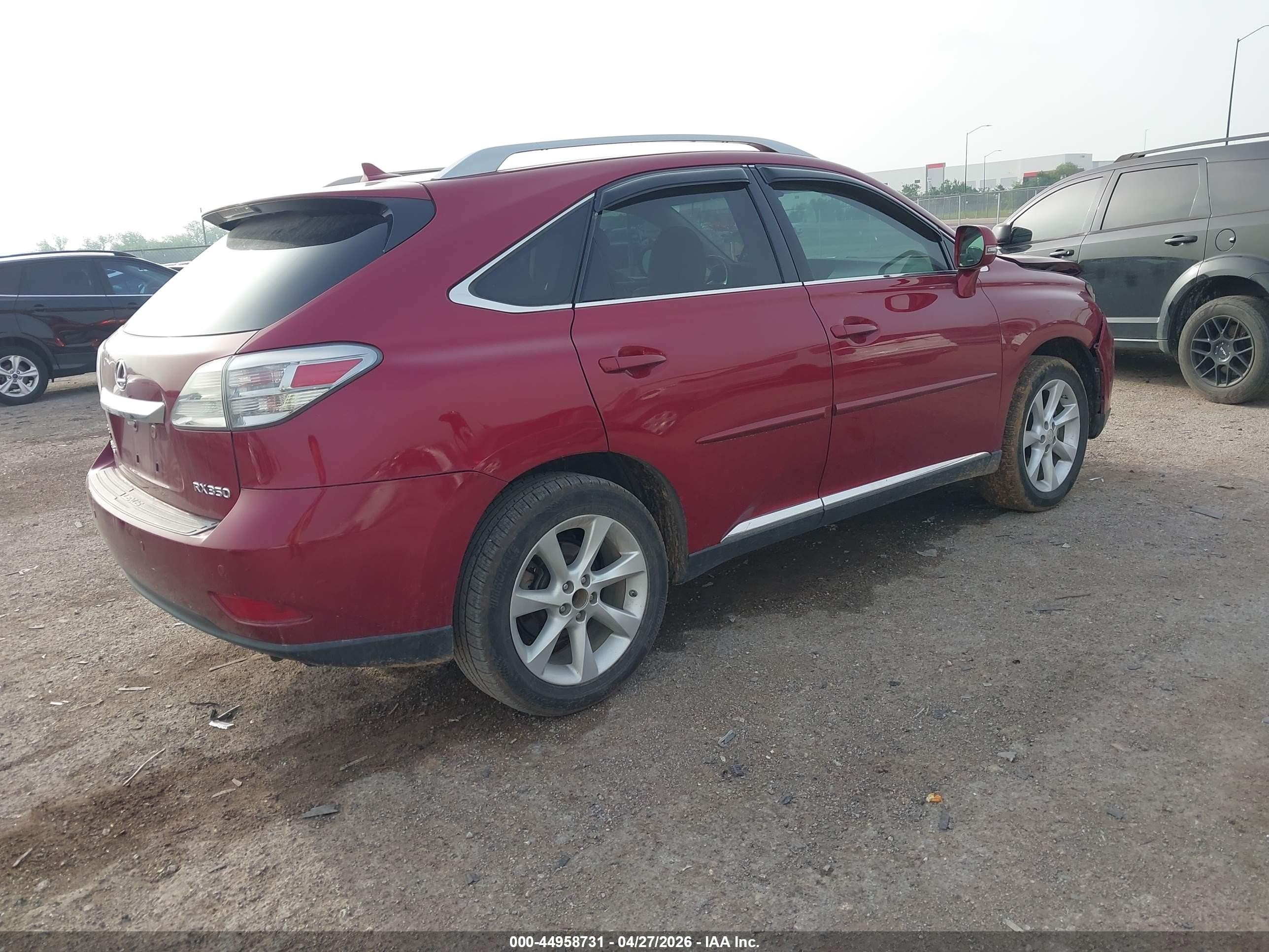 2010 Lexus Rx 350   Red vin: 2T2ZK1BA4AC026990
