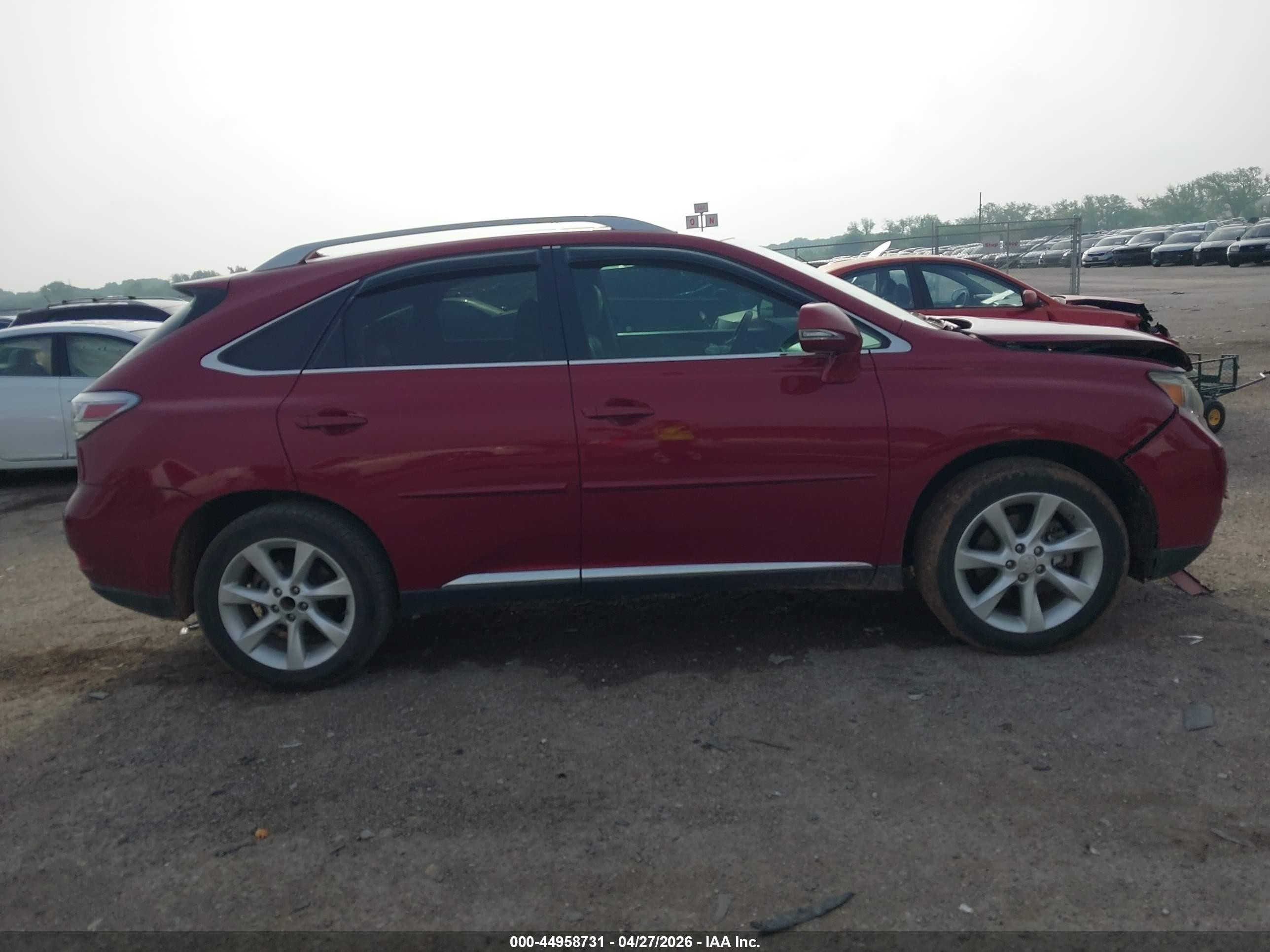 2010 Lexus Rx 350   Red vin: 2T2ZK1BA4AC026990