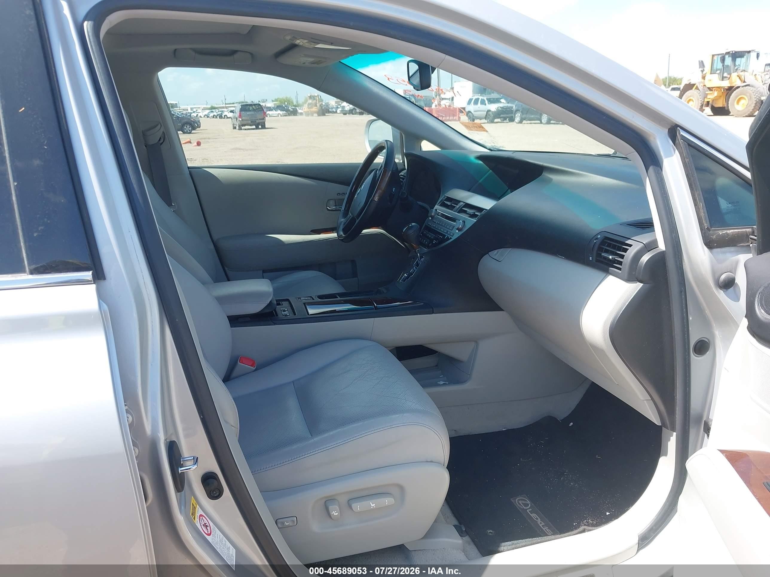 2010 Lexus Rx 350   Серебряный vin: 2T2ZK1BA4AC035141