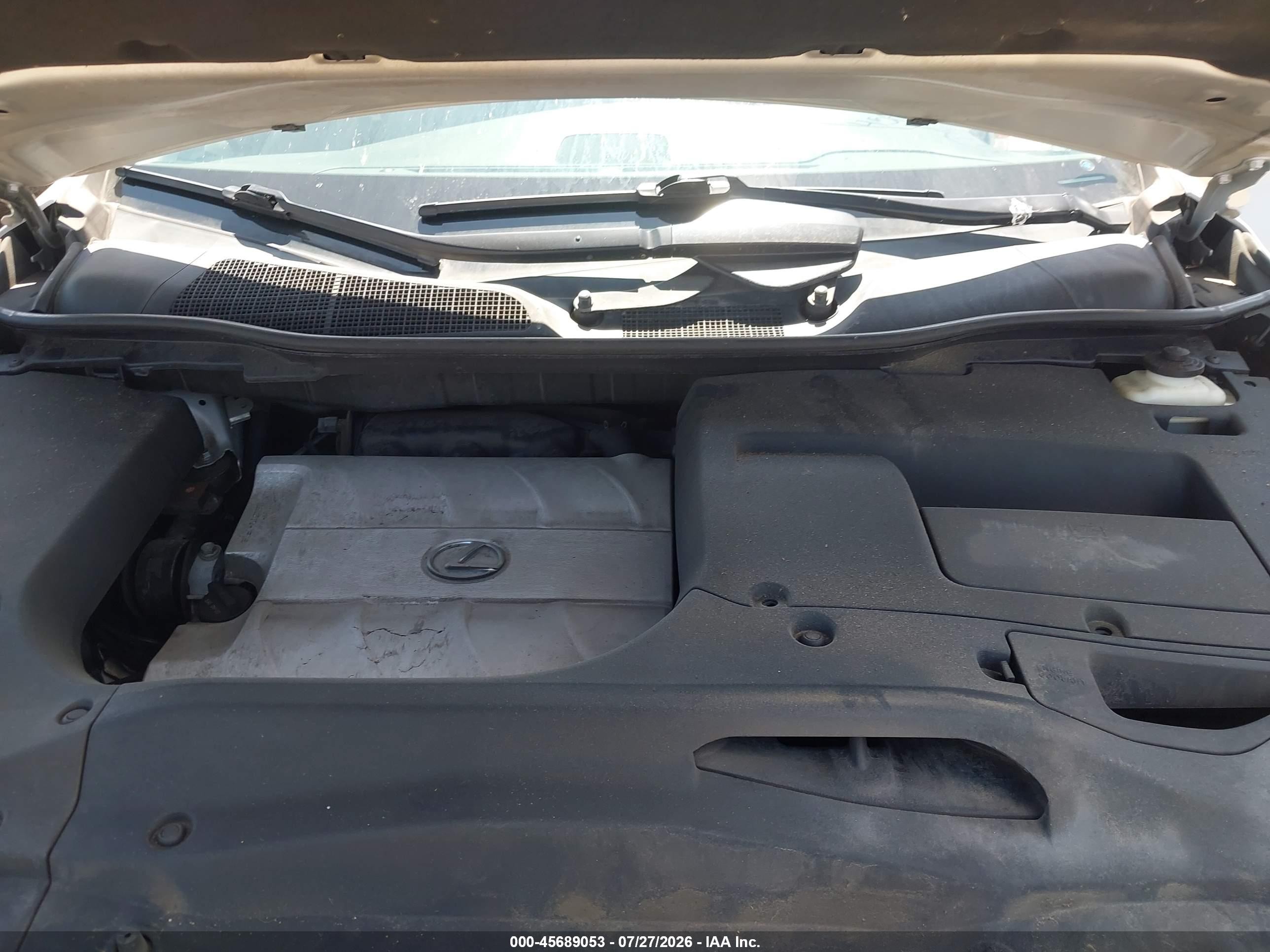 2010 Lexus Rx 350   Серебряный vin: 2T2ZK1BA4AC035141