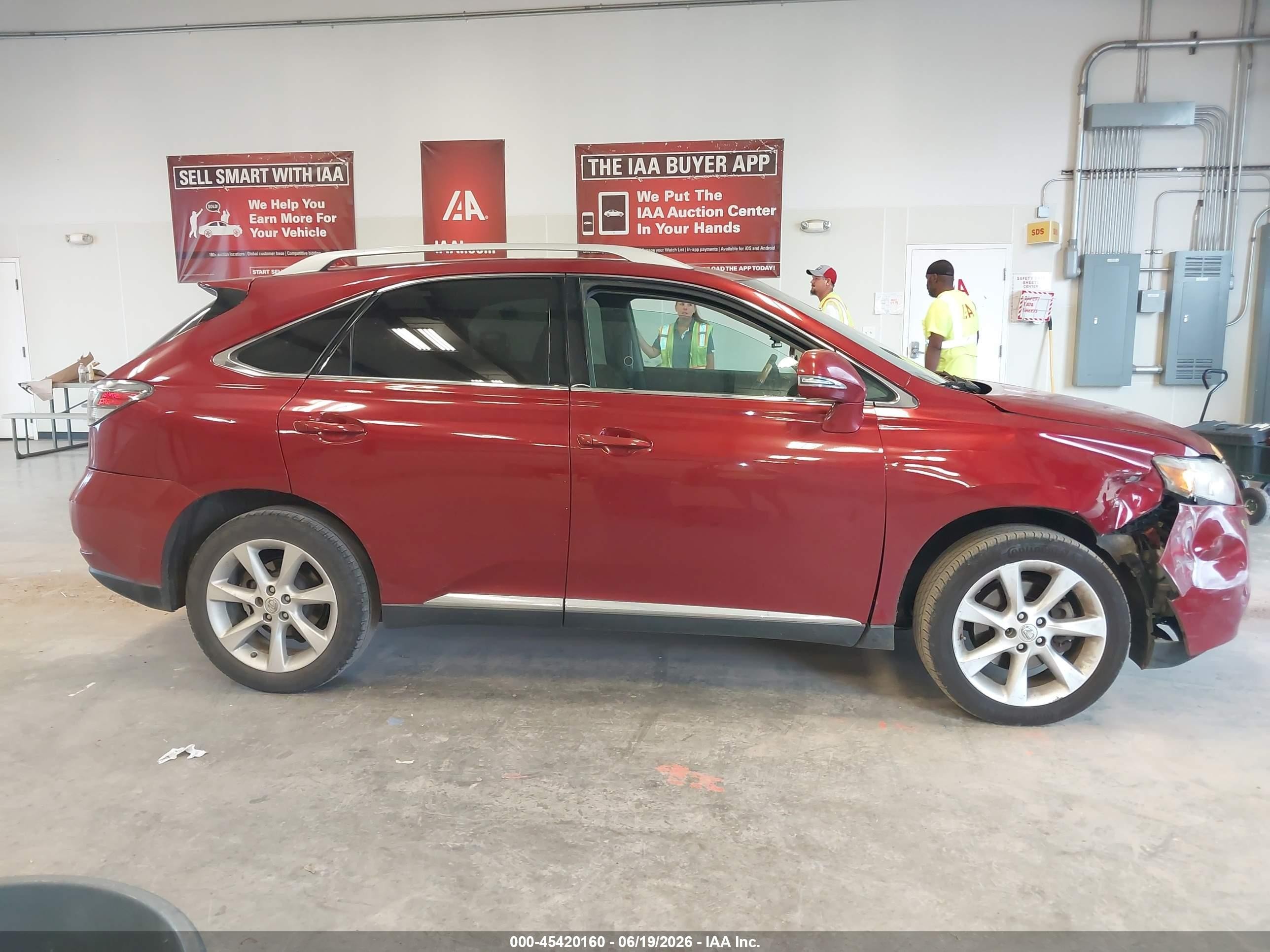 2011 Lexus Rx 350   Red vin: 2T2ZK1BA4BC049347