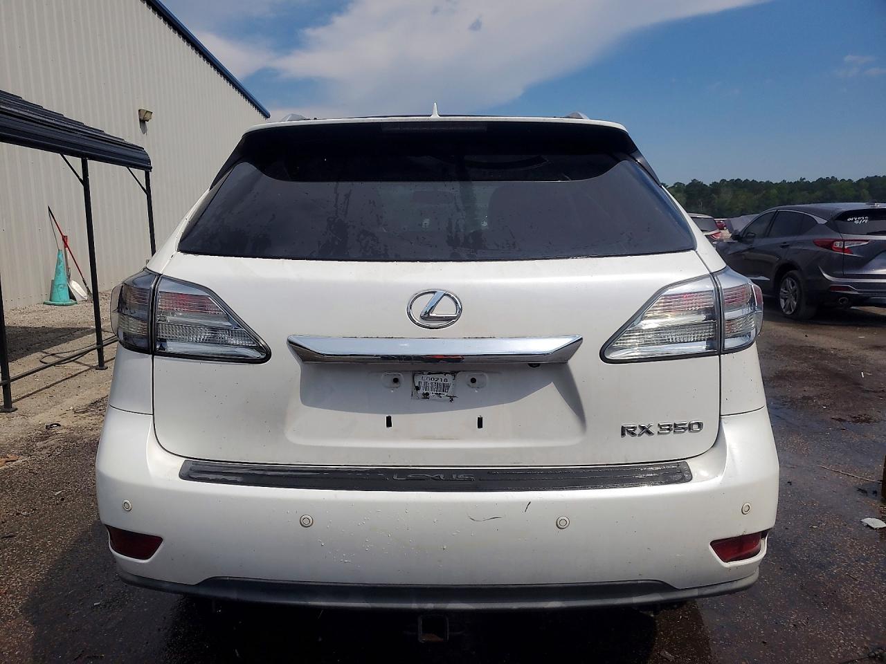 2011 Lexus Rx 350 White vin: 2T2ZK1BA4BC050336