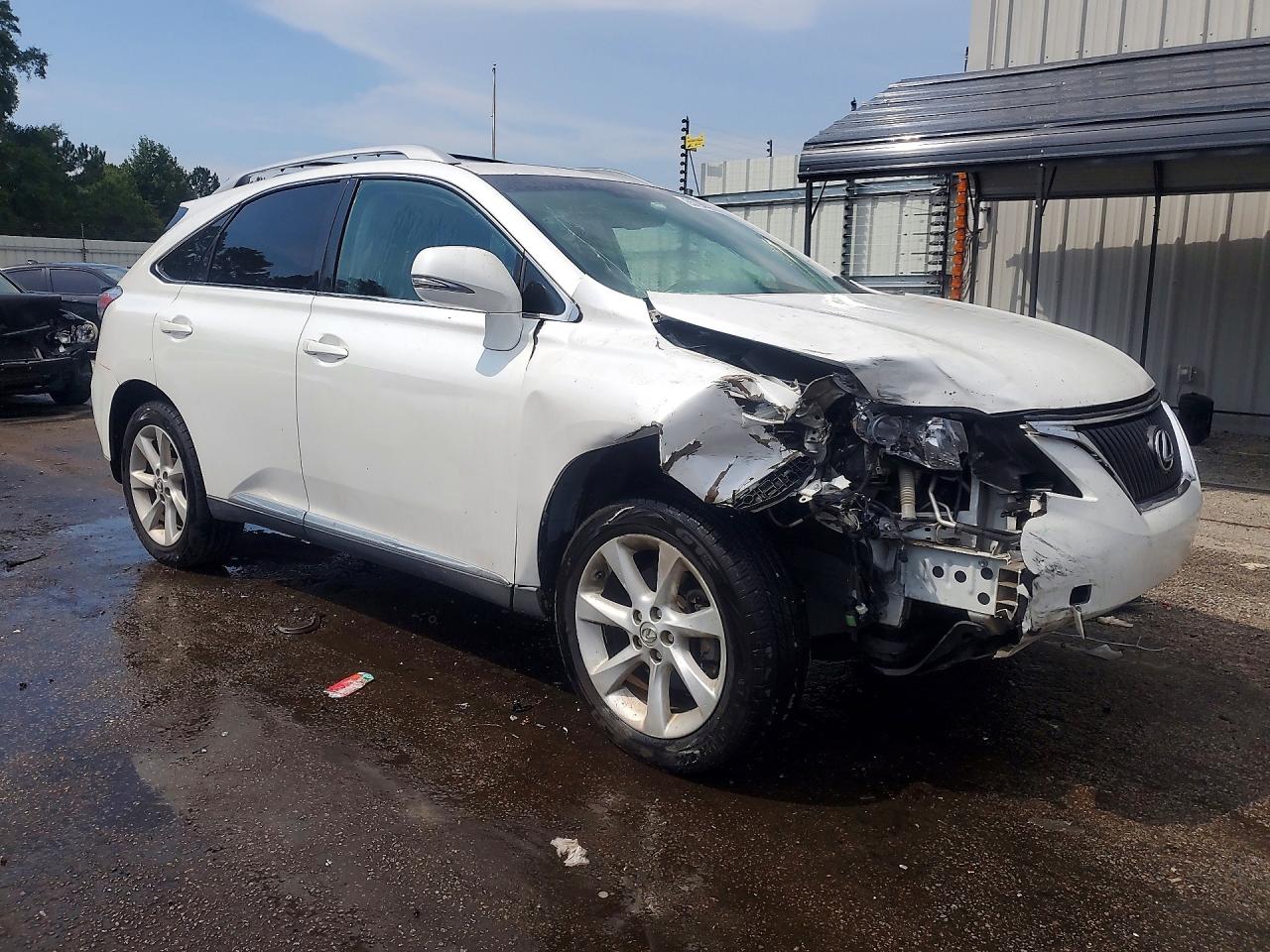 2011 Lexus Rx 350 White vin: 2T2ZK1BA4BC050336