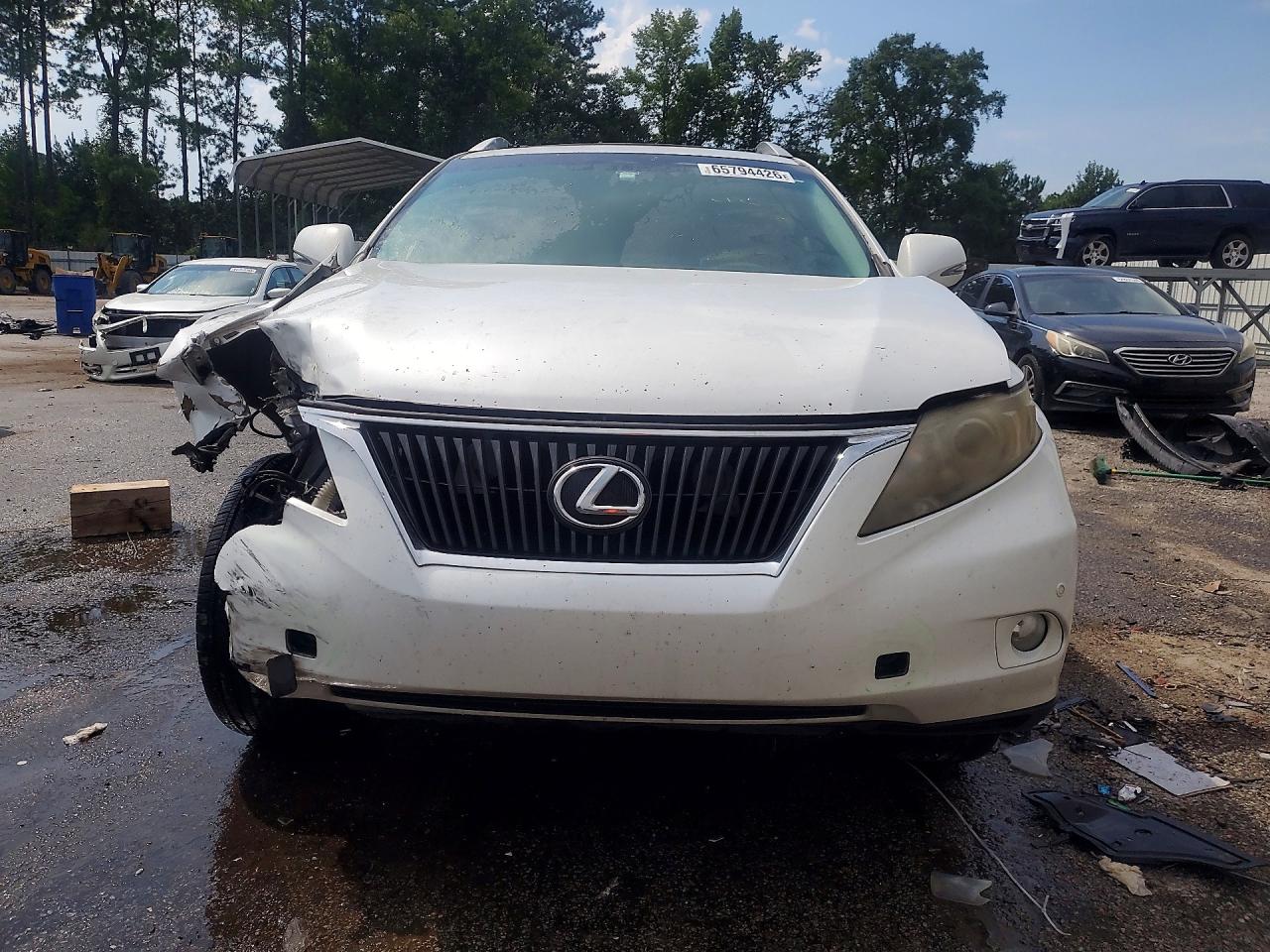 2011 Lexus Rx 350 White vin: 2T2ZK1BA4BC050336