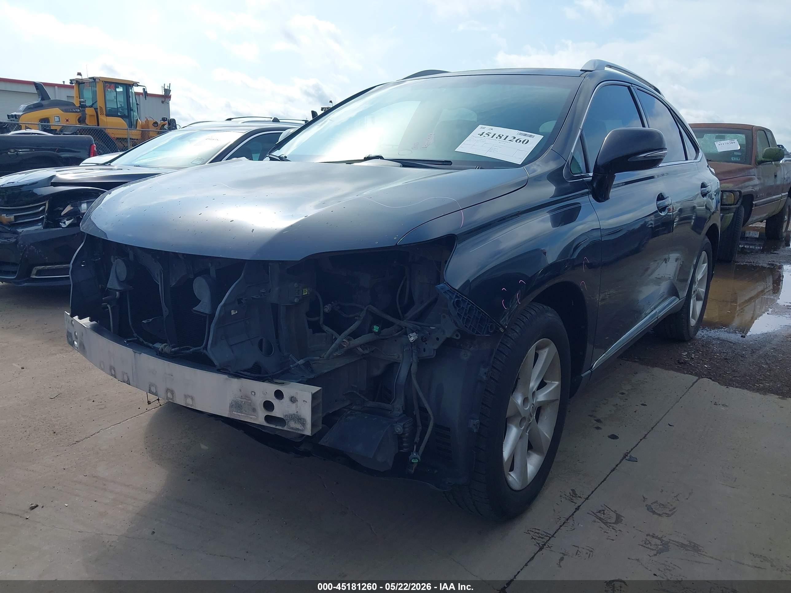 2011 Lexus Rx 350   Gray vin: 2T2ZK1BA4BC051812