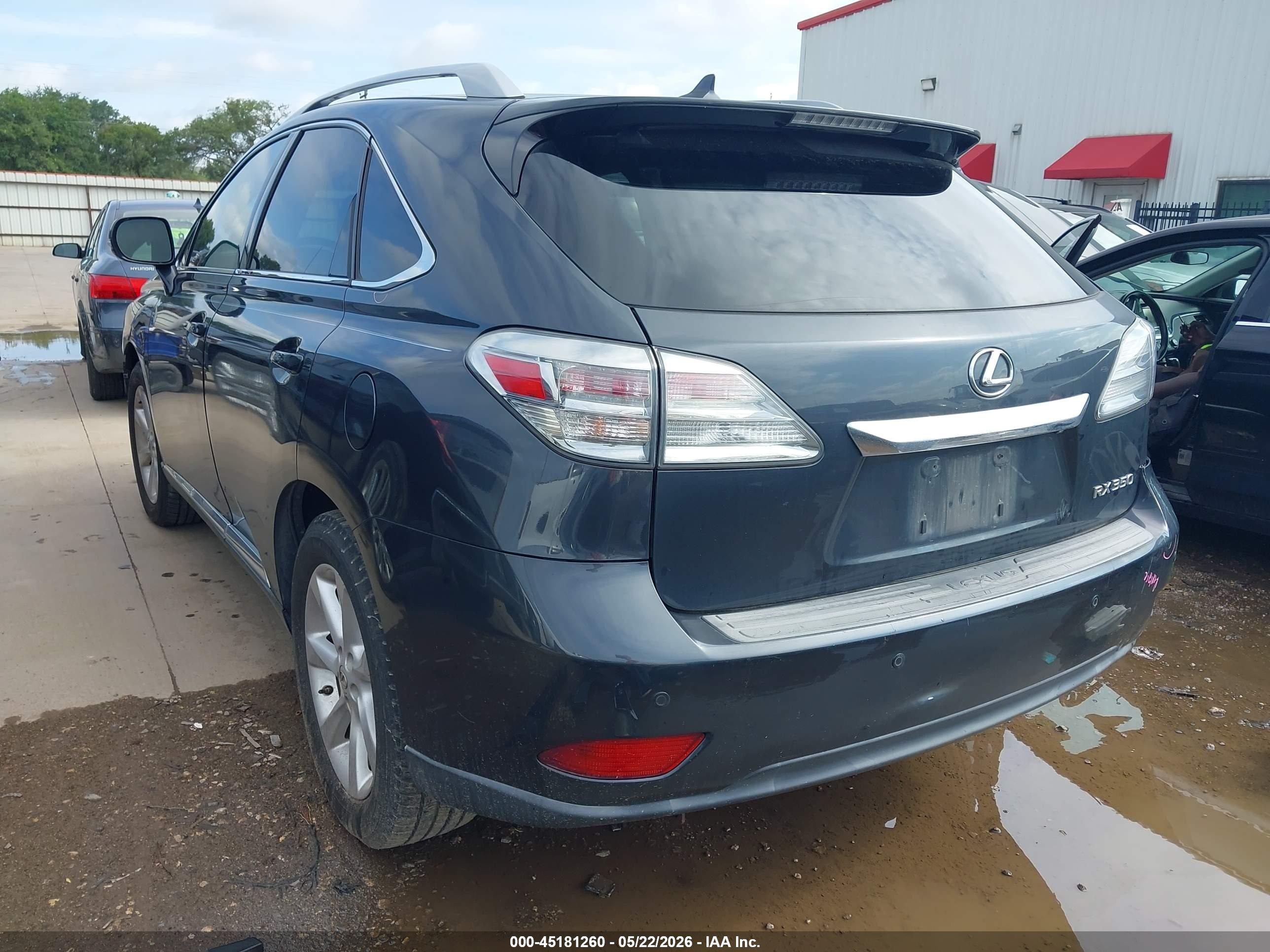 2011 Lexus Rx 350   Gray vin: 2T2ZK1BA4BC051812