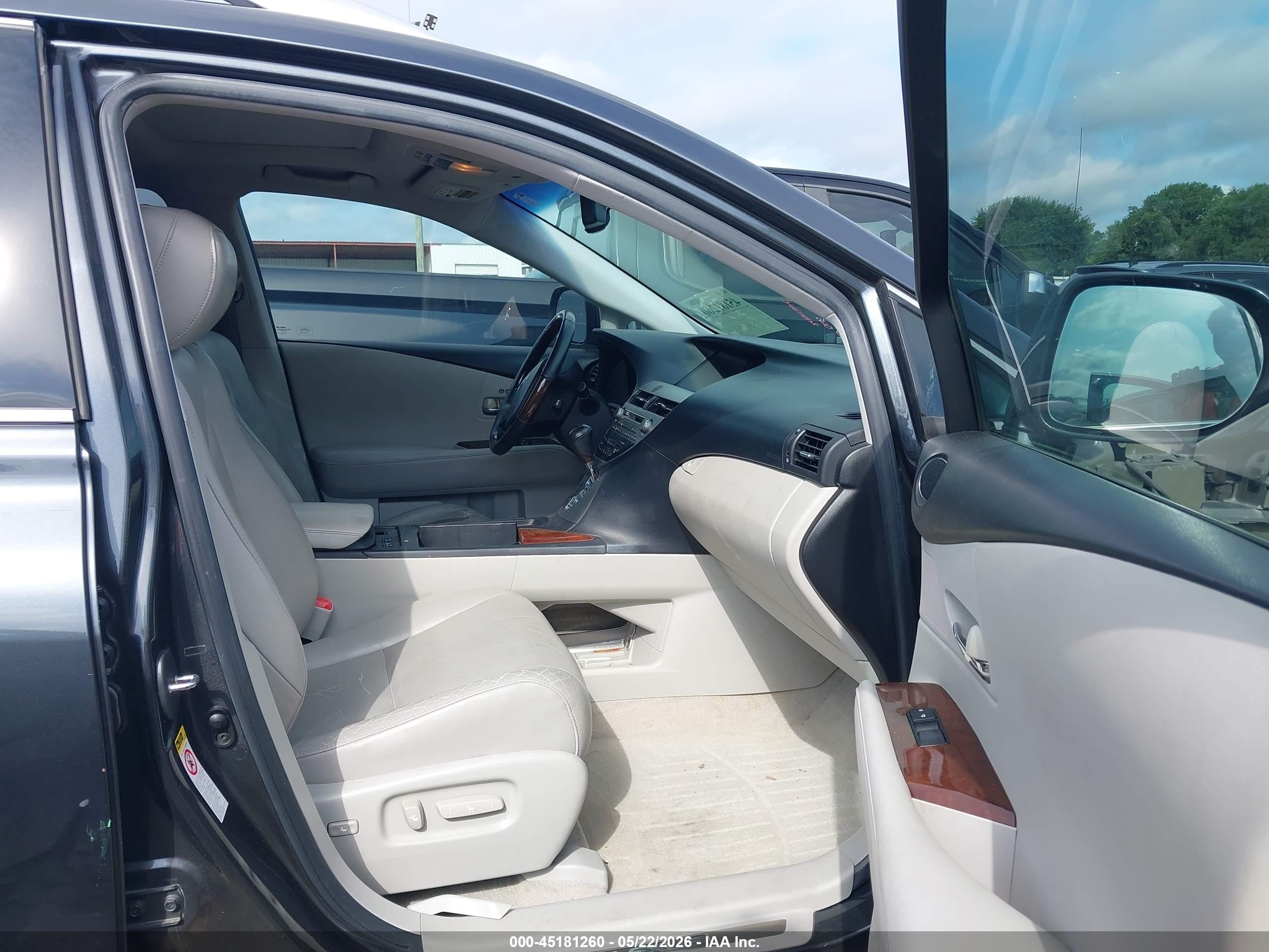 2011 Lexus Rx 350   Gray vin: 2T2ZK1BA4BC051812