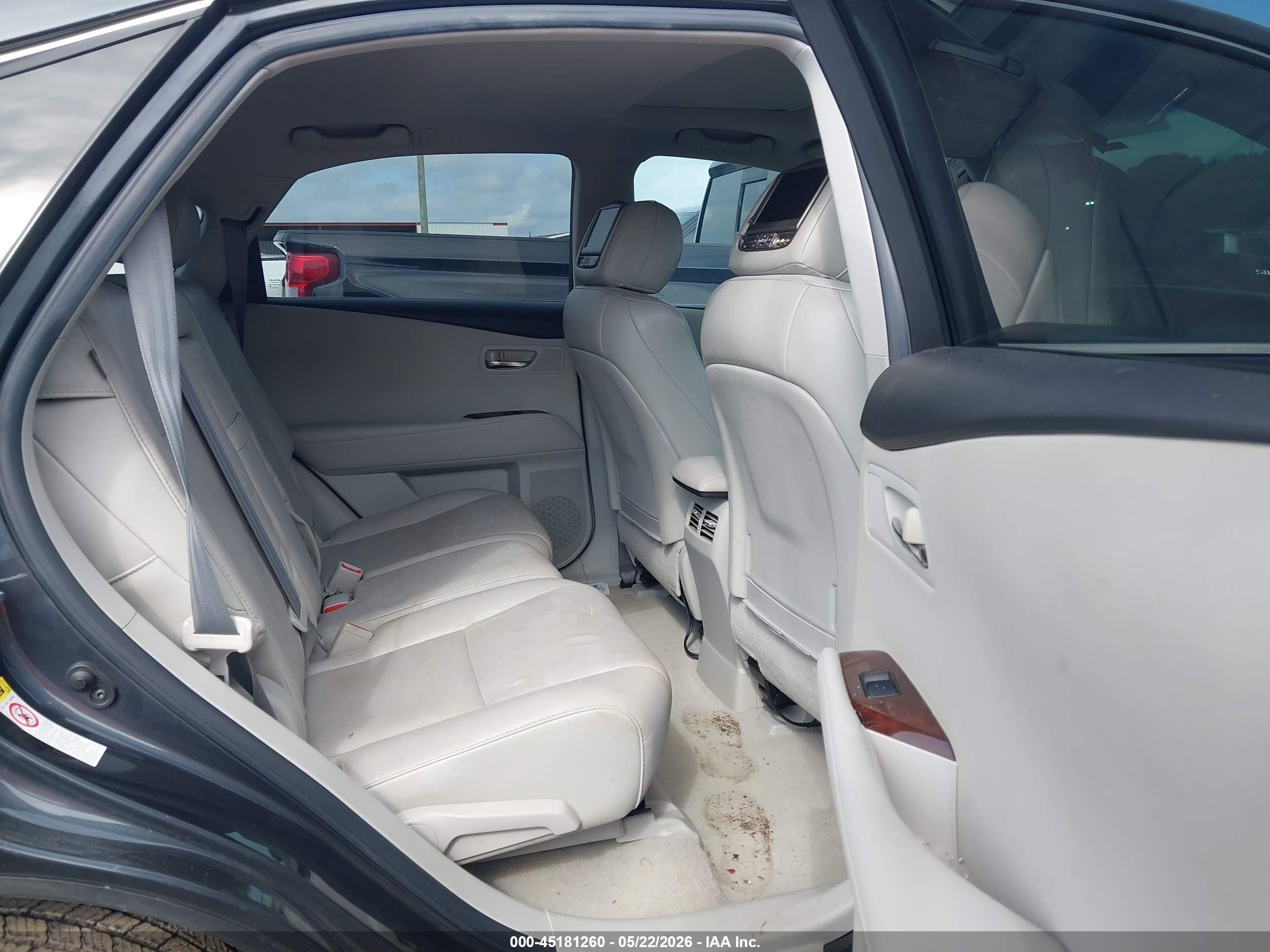 2011 Lexus Rx 350   Gray vin: 2T2ZK1BA4BC051812