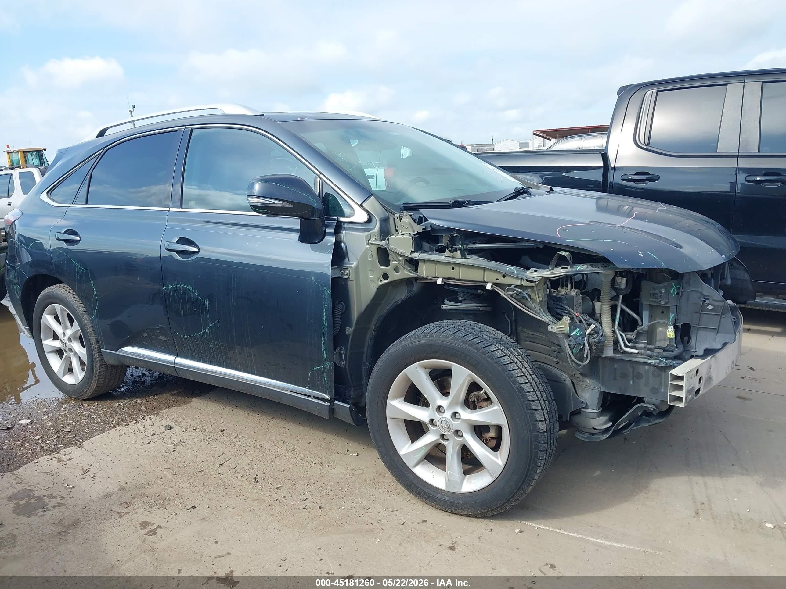 2011 Lexus Rx 350   Gray vin: 2T2ZK1BA4BC051812