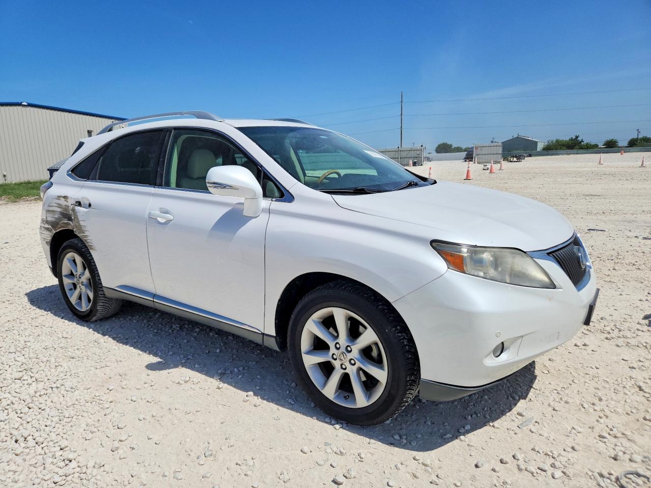 2011 Lexus Rx 350 White vin: 2T2ZK1BA4BC052989