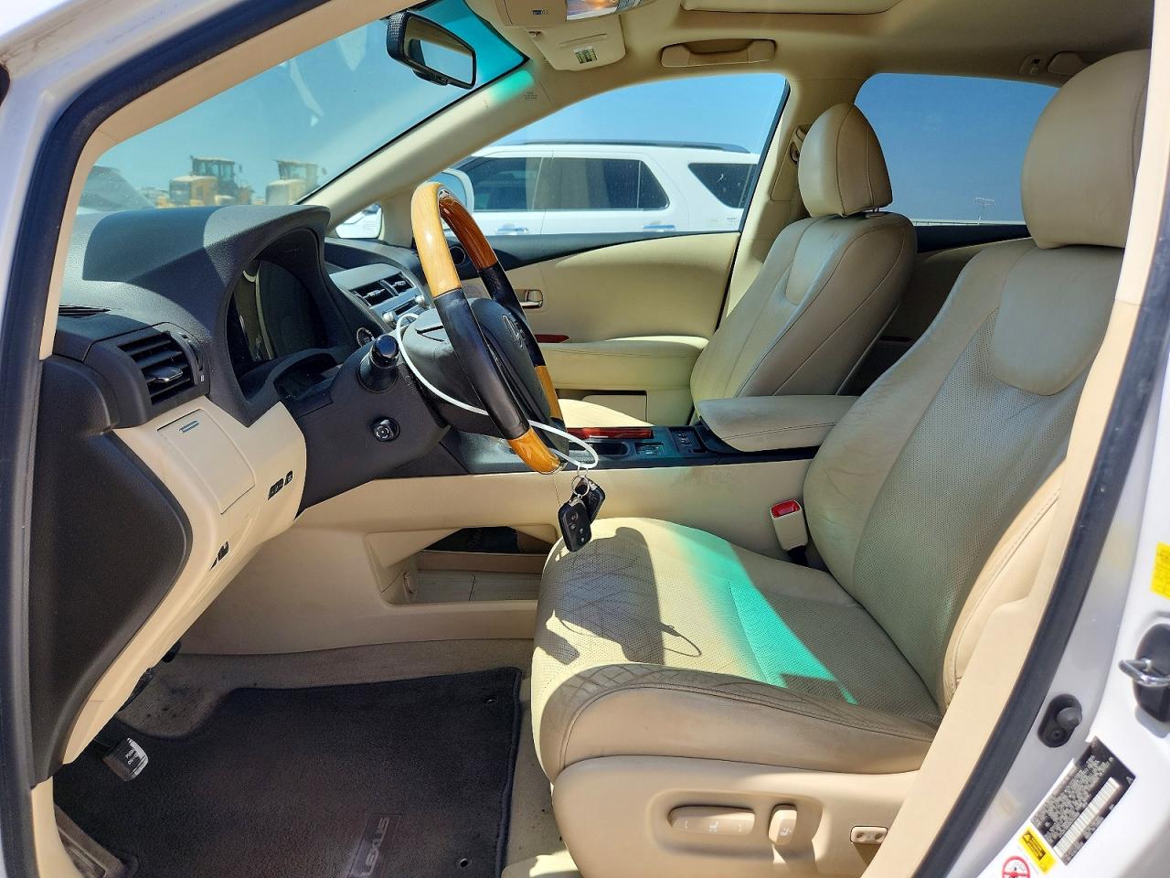 2011 Lexus Rx 350 White vin: 2T2ZK1BA4BC052989