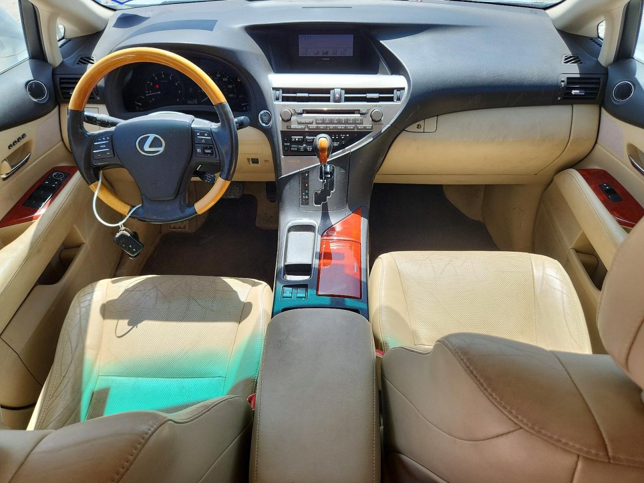 2011 Lexus Rx 350 White vin: 2T2ZK1BA4BC052989