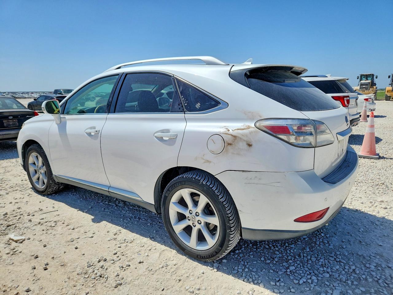 2011 Lexus Rx 350 White vin: 2T2ZK1BA4BC052989