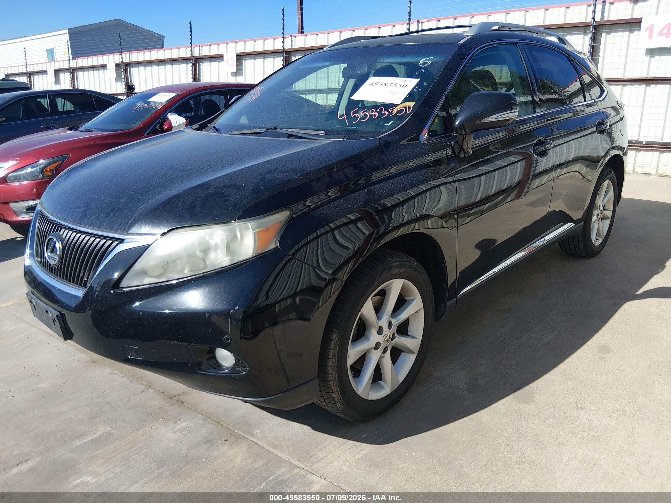 2011 Lexus Rx 350 Black vin: 2T2ZK1BA4BC056945