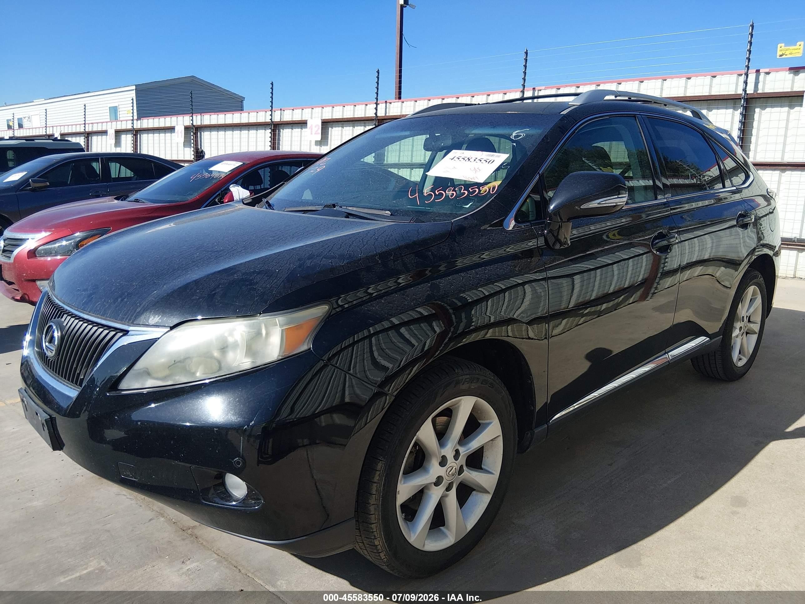2011 Lexus Rx 350 Black vin: 2T2ZK1BA4BC056945