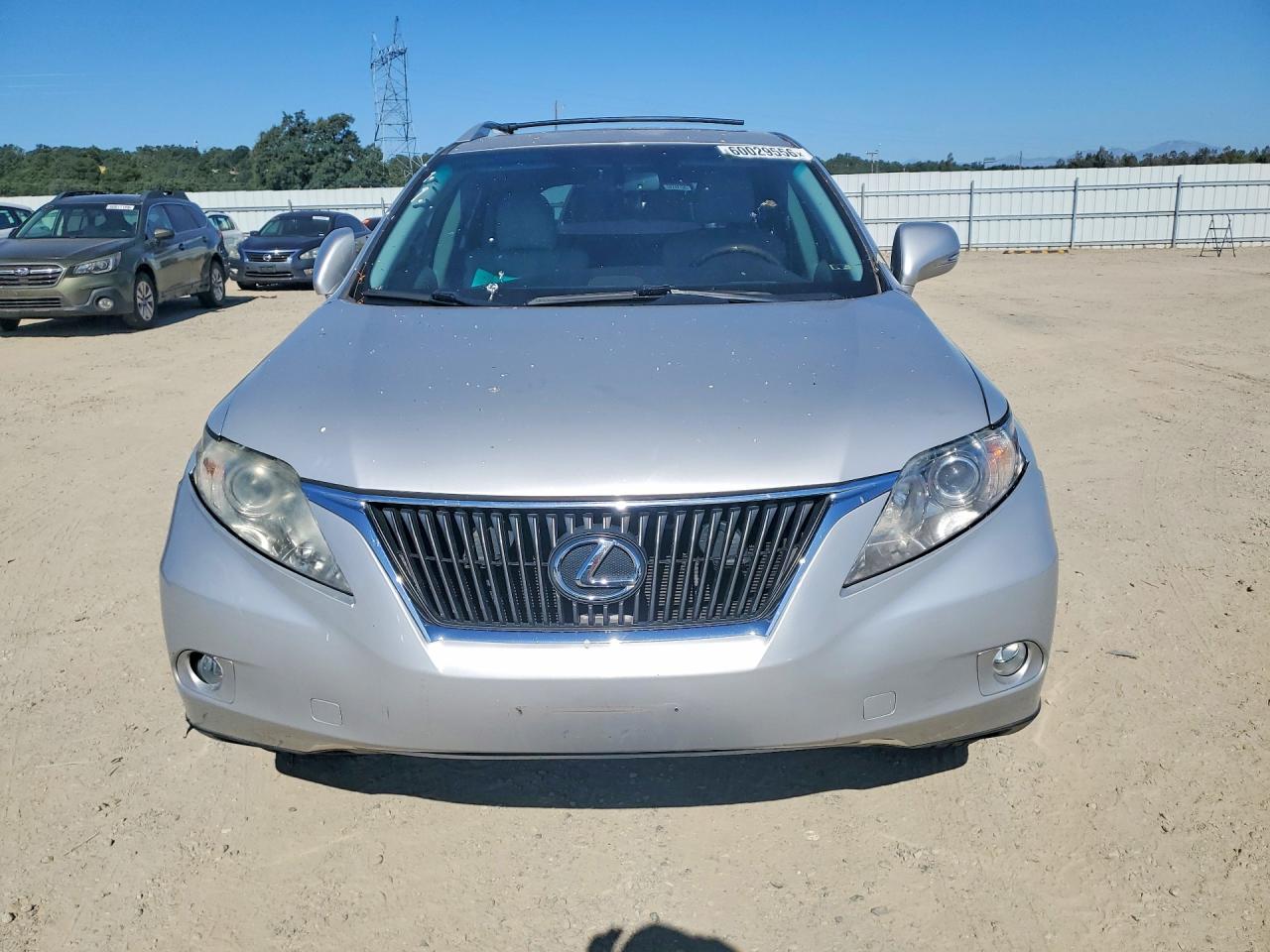 2011 Lexus Rx 350 Silver vin: 2T2ZK1BA4BC059439