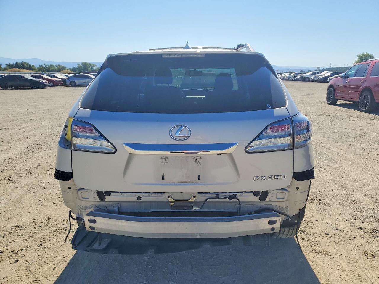 2011 Lexus Rx 350 Silver vin: 2T2ZK1BA4BC059439