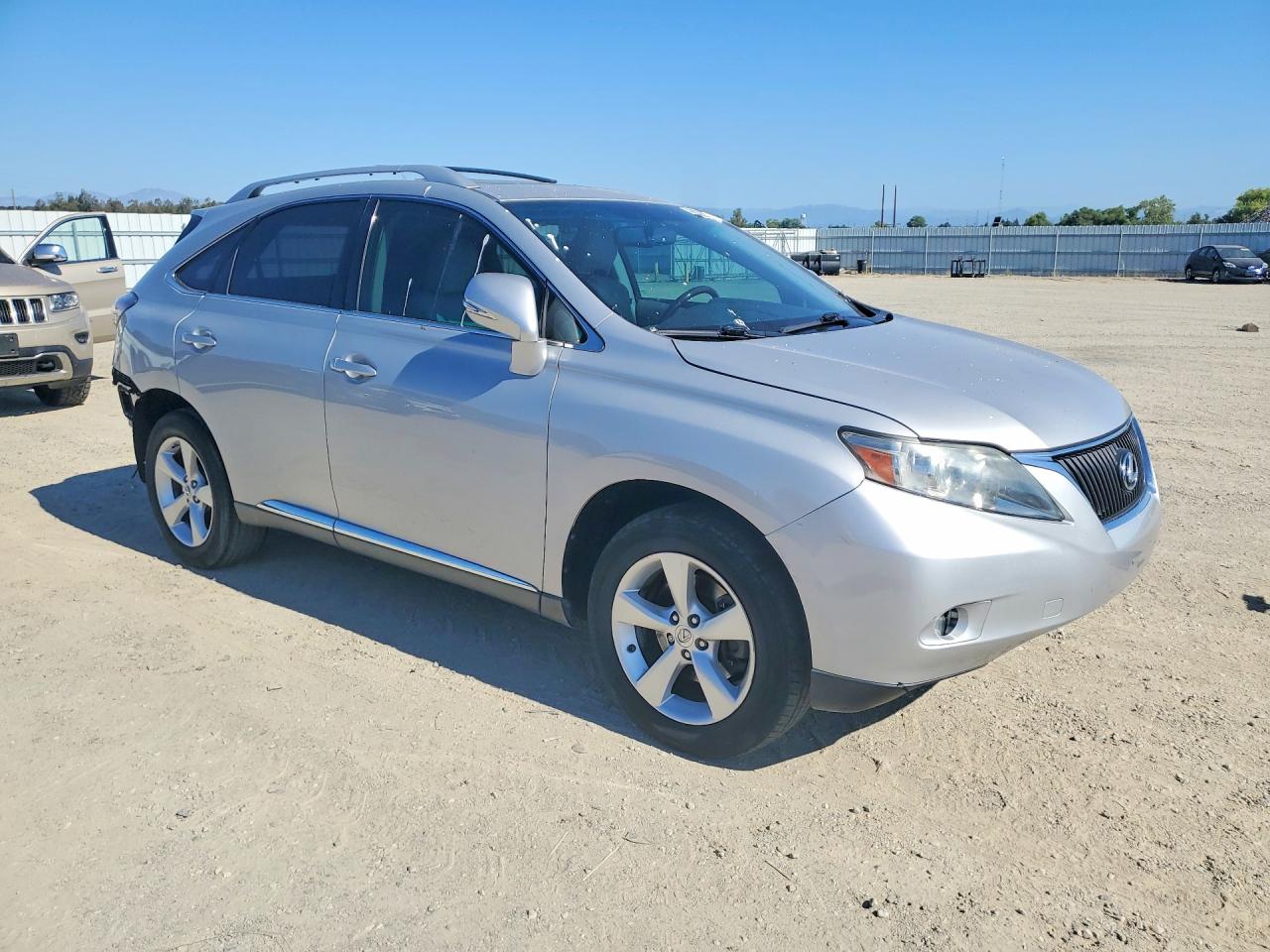 2011 Lexus Rx 350 Silver vin: 2T2ZK1BA4BC059439