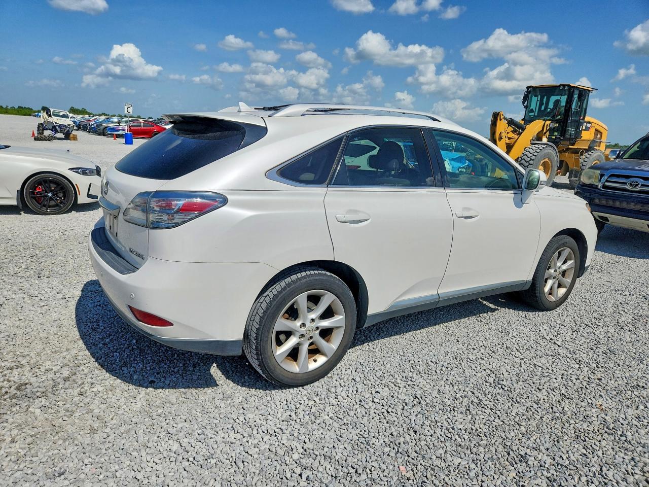 2012 Lexus Rx 350 White vin: 2T2ZK1BA4CC067316
