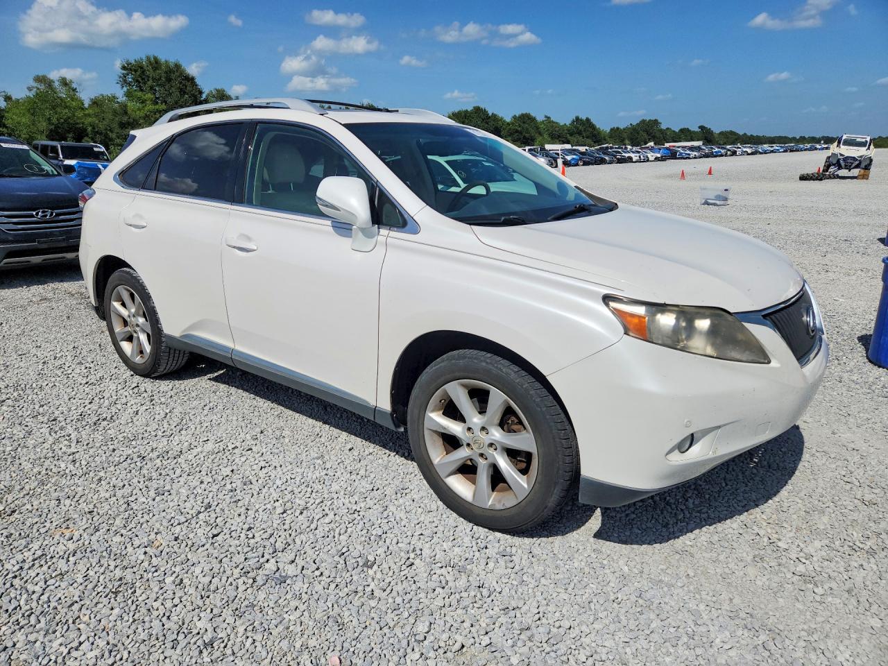 2012 Lexus Rx 350 White vin: 2T2ZK1BA4CC067316
