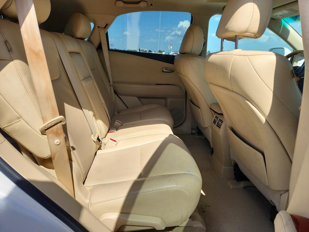 2012 Lexus Rx 350 White vin: 2T2ZK1BA4CC067316