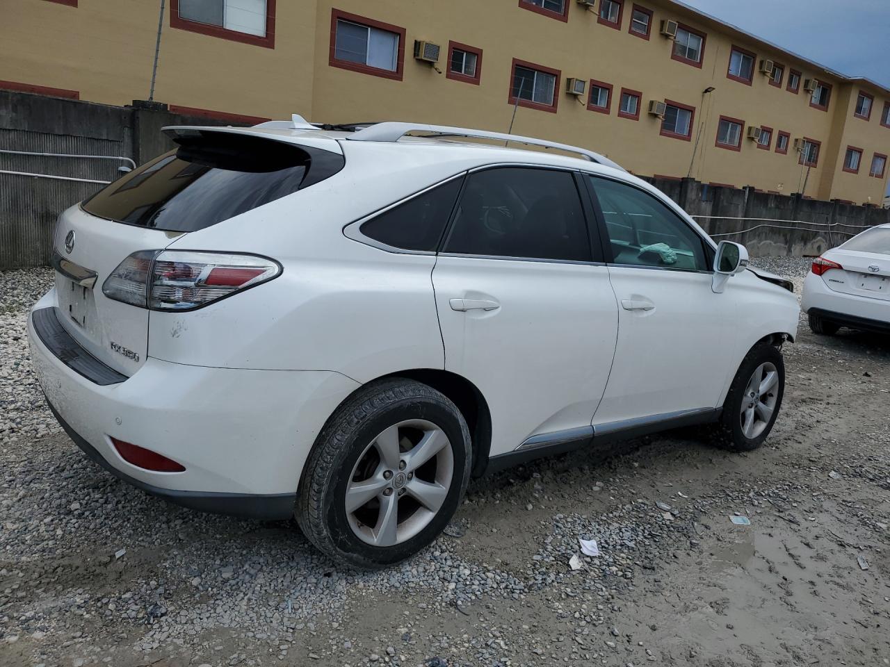 2012 Lexus Rx 350 White vin: 2T2ZK1BA4CC074363