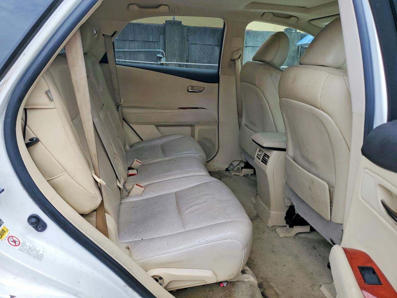 2012 Lexus Rx 350 White vin: 2T2ZK1BA4CC074363