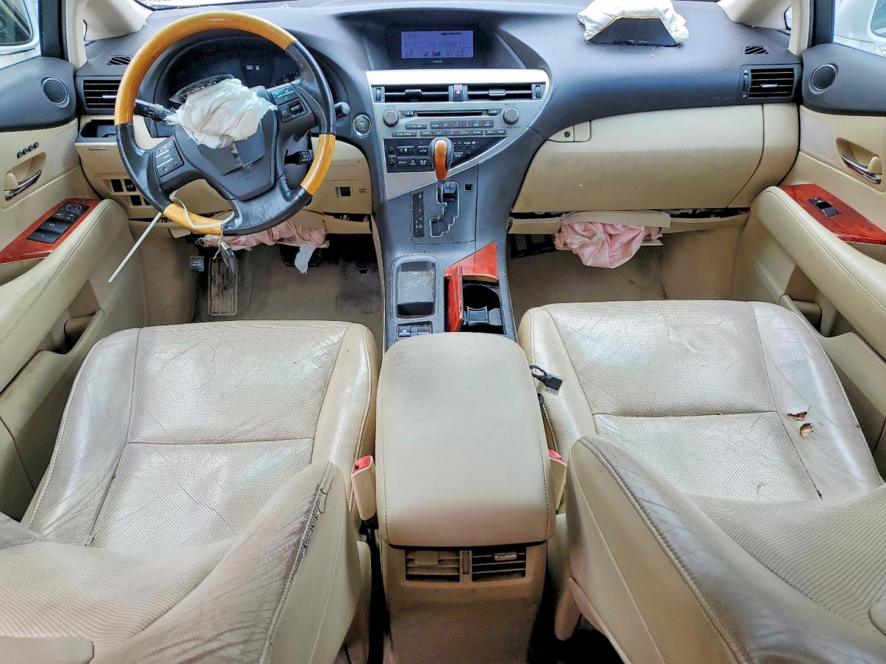 2012 Lexus Rx 350 White vin: 2T2ZK1BA4CC074363
