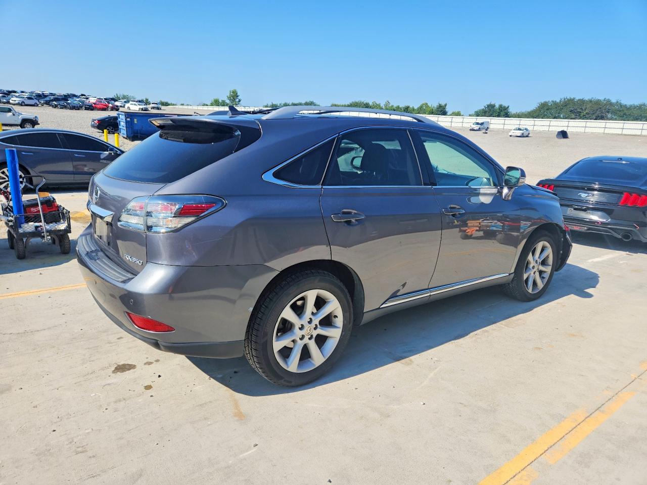2012 Lexus Rx 350 Серый vin: 2T2ZK1BA4CC075769