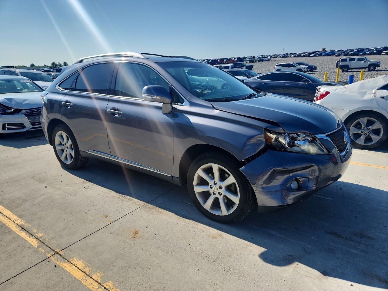2012 Lexus Rx 350 Серый vin: 2T2ZK1BA4CC075769