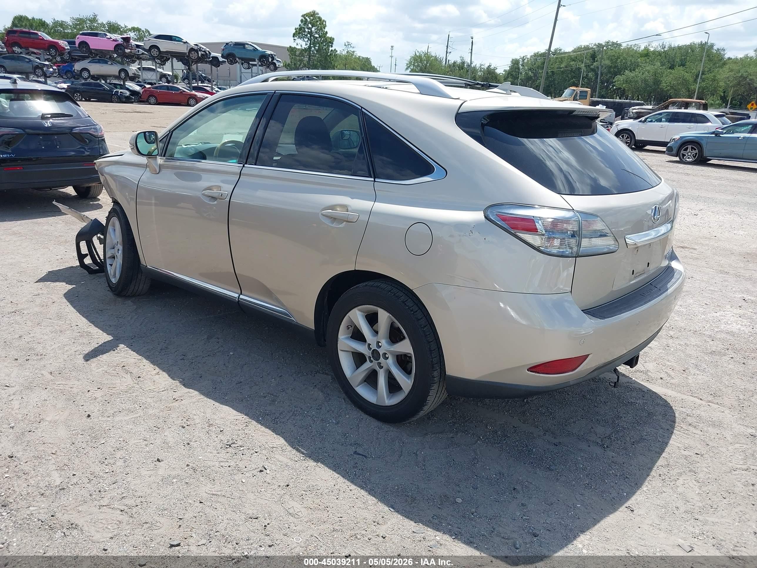 2012 Lexus Rx 350   Brown vin: 2T2ZK1BA4CC077229