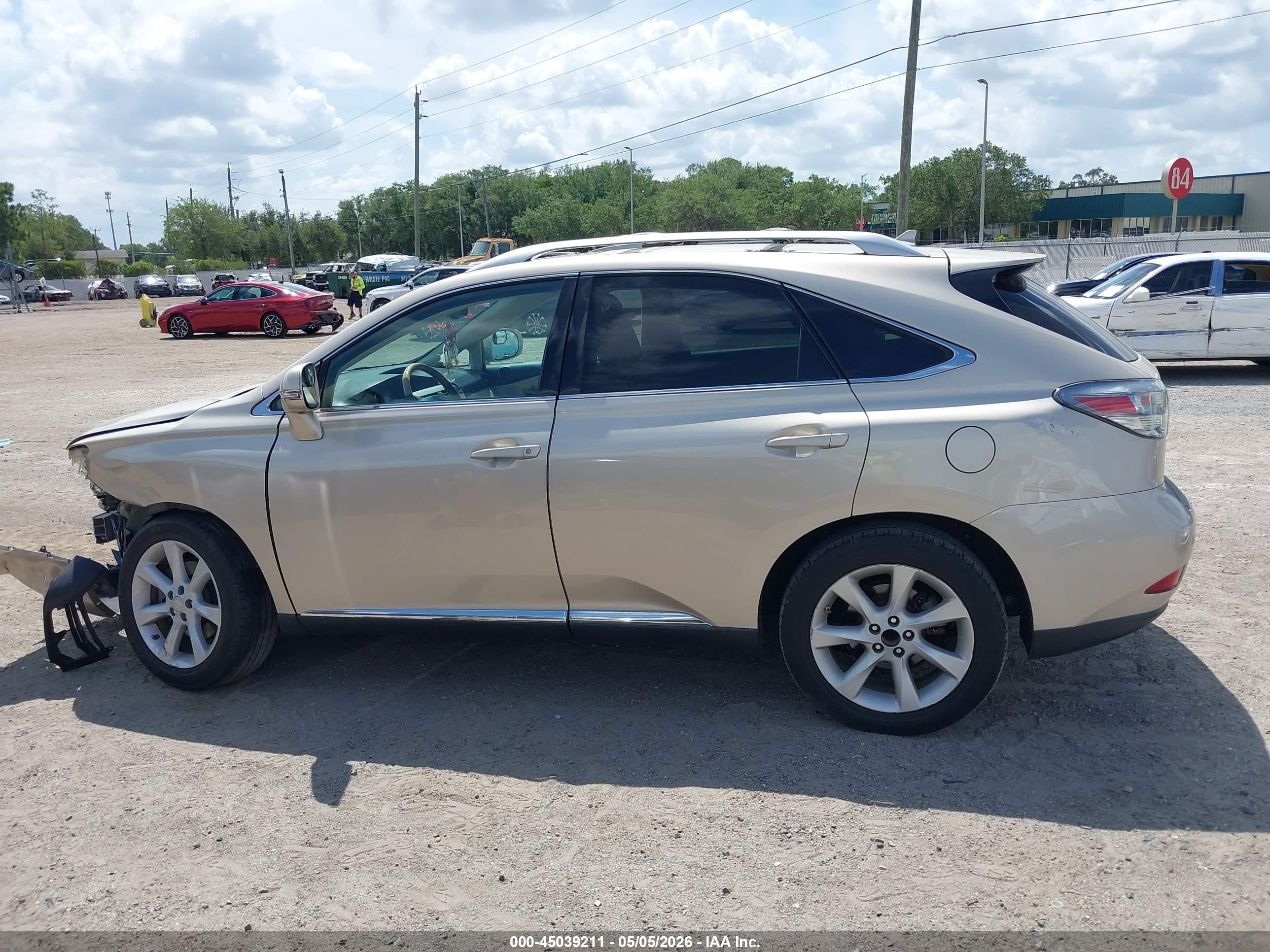 2012 Lexus Rx 350   Brown vin: 2T2ZK1BA4CC077229