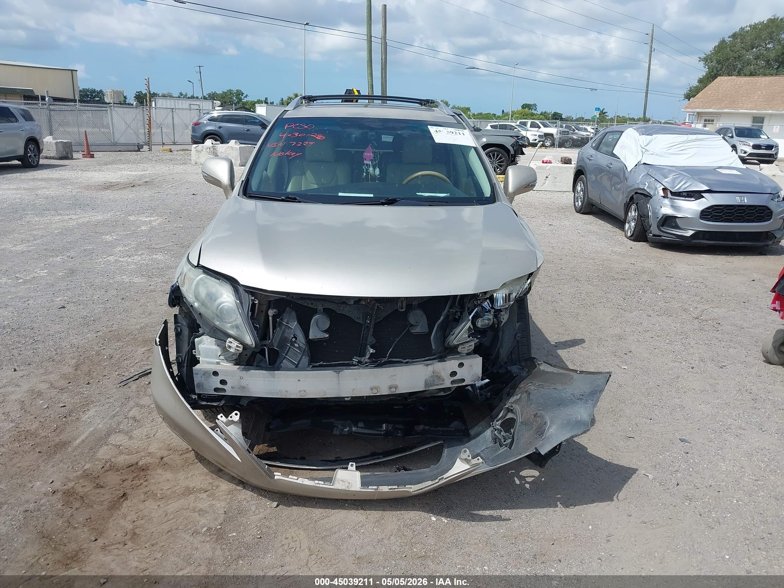 2012 Lexus Rx 350   Brown vin: 2T2ZK1BA4CC077229