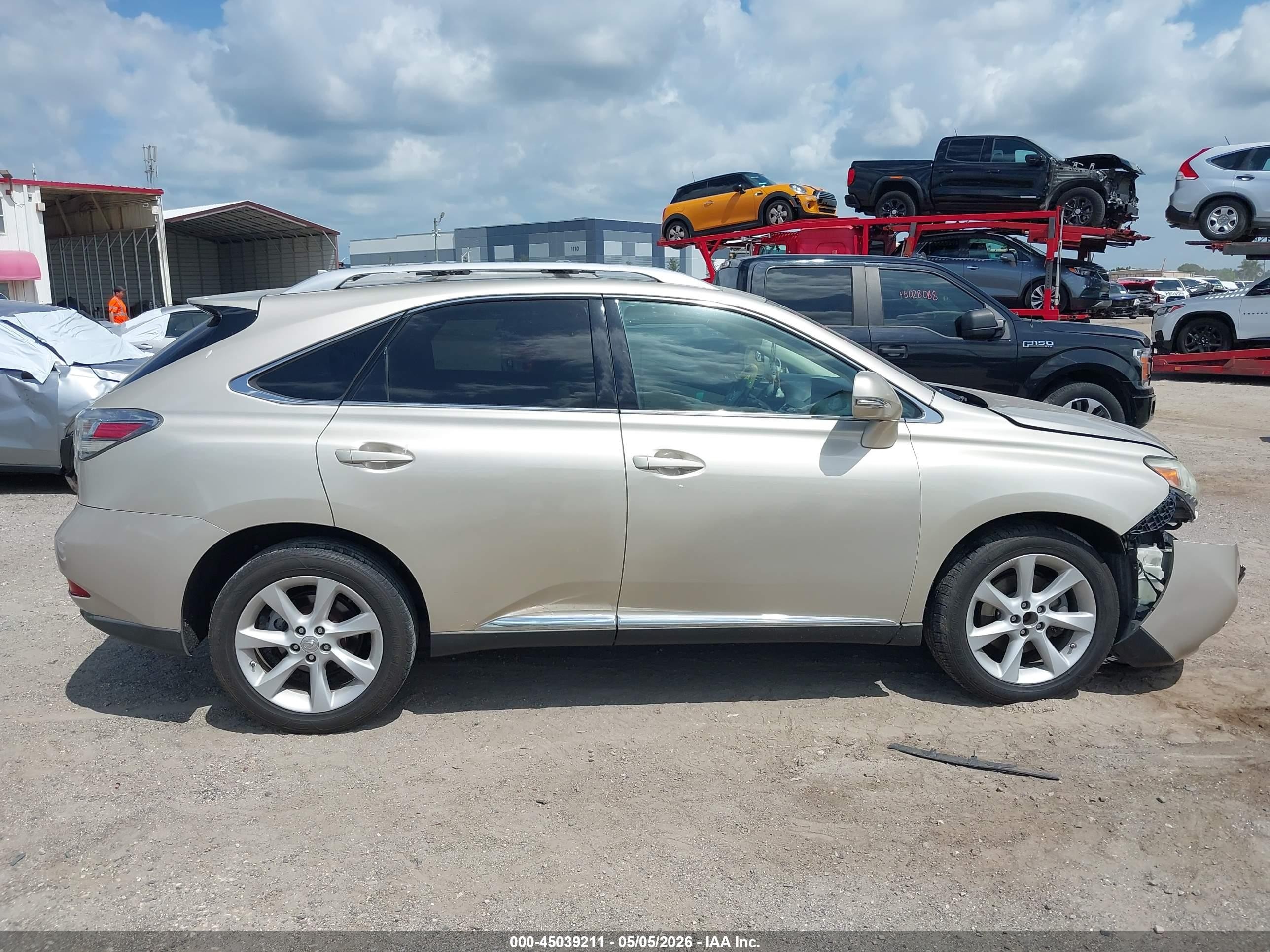 2012 Lexus Rx 350   Brown vin: 2T2ZK1BA4CC077229