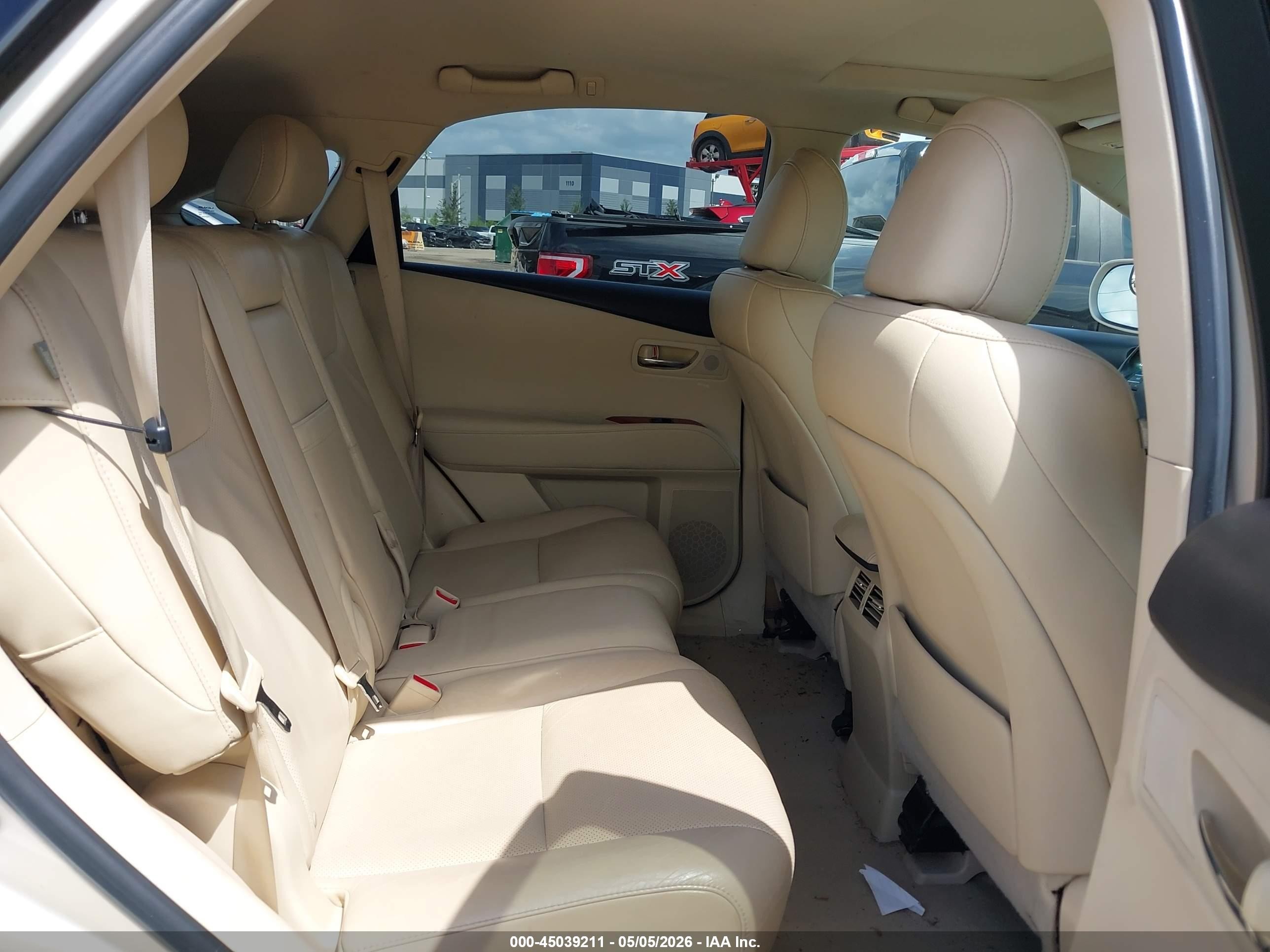 2012 Lexus Rx 350   Brown vin: 2T2ZK1BA4CC077229