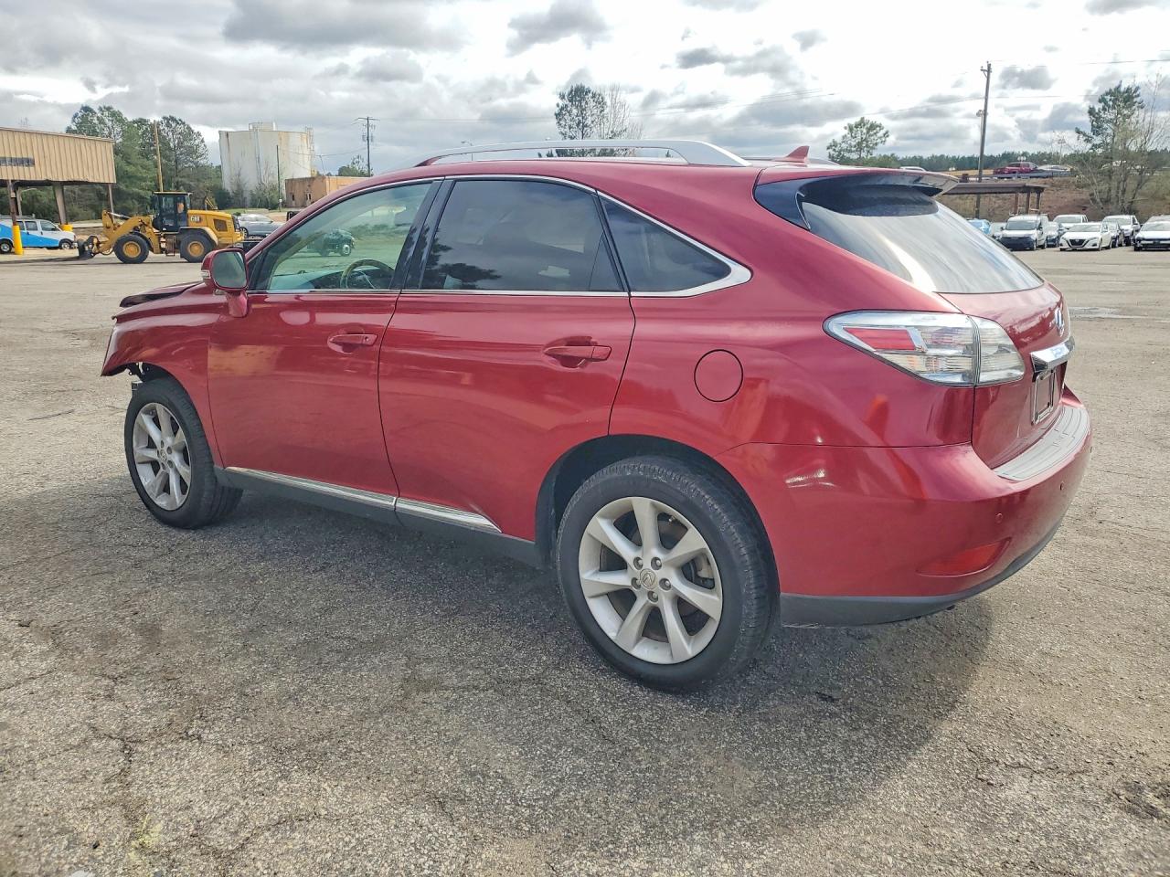 2012 Lexus Rx 350 Base Burgundy vin: 2T2ZK1BA4CC077344
