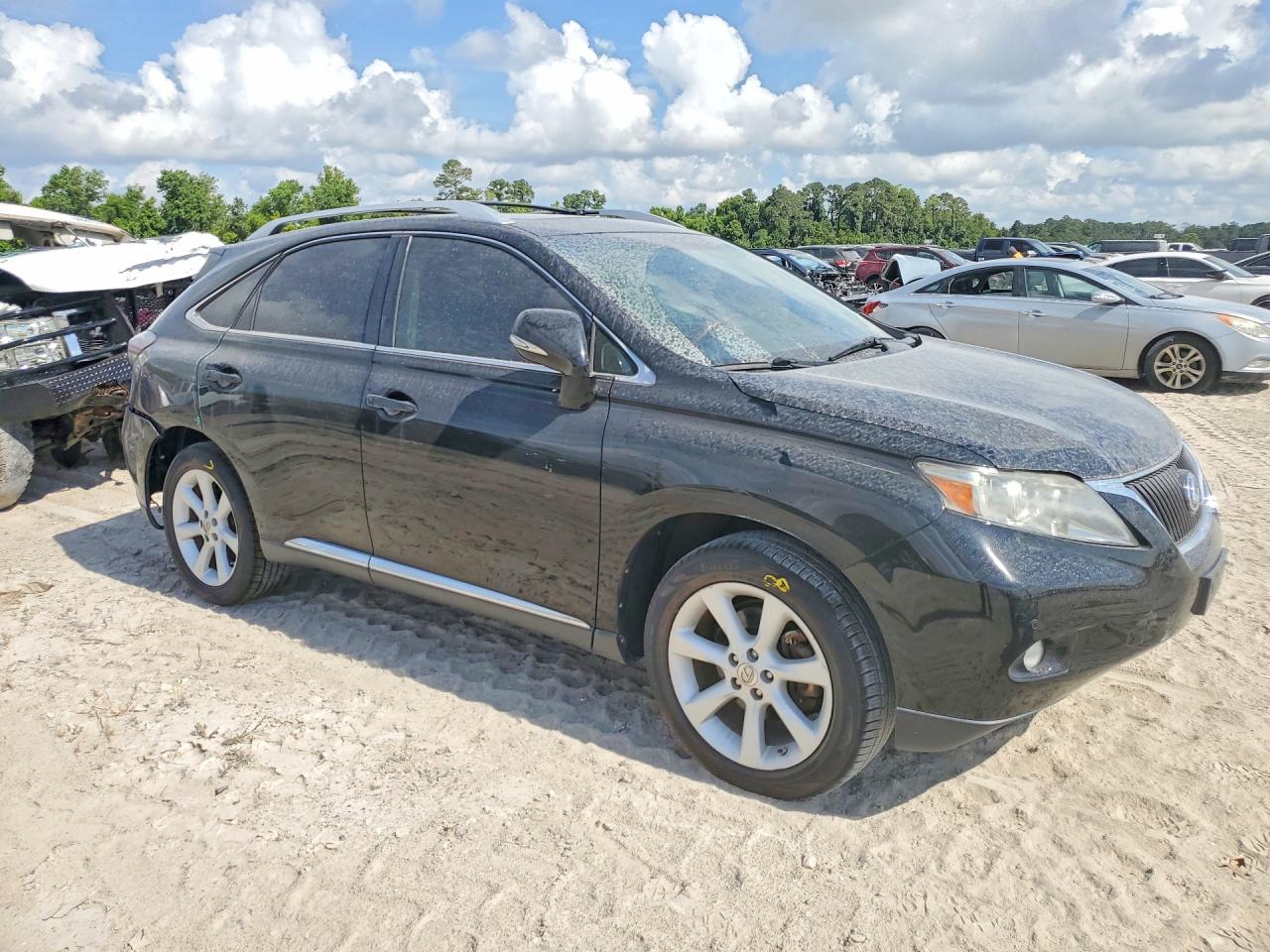2012 Lexus Rx 350 Black vin: 2T2ZK1BA4CC077506
