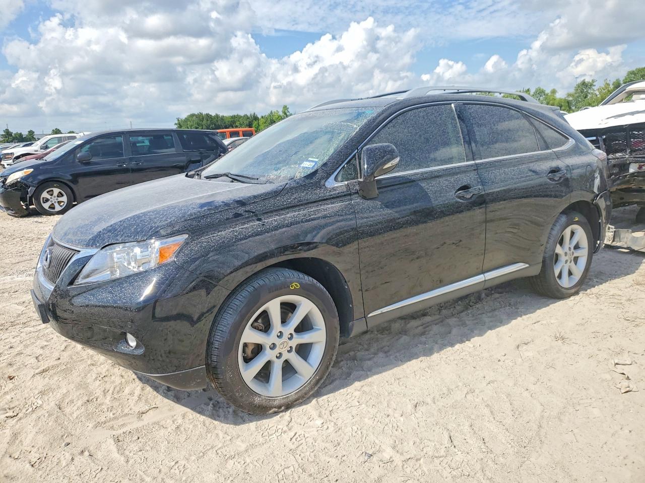 2012 Lexus Rx 350 Черный vin: 2T2ZK1BA4CC077506