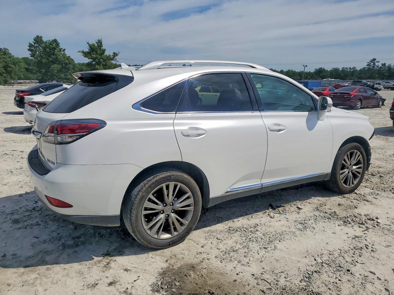 2013 Lexus Rx 350 White vin: 2T2ZK1BA4DC089737