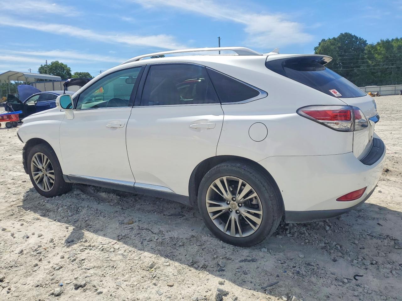 2013 Lexus Rx 350 White vin: 2T2ZK1BA4DC089737
