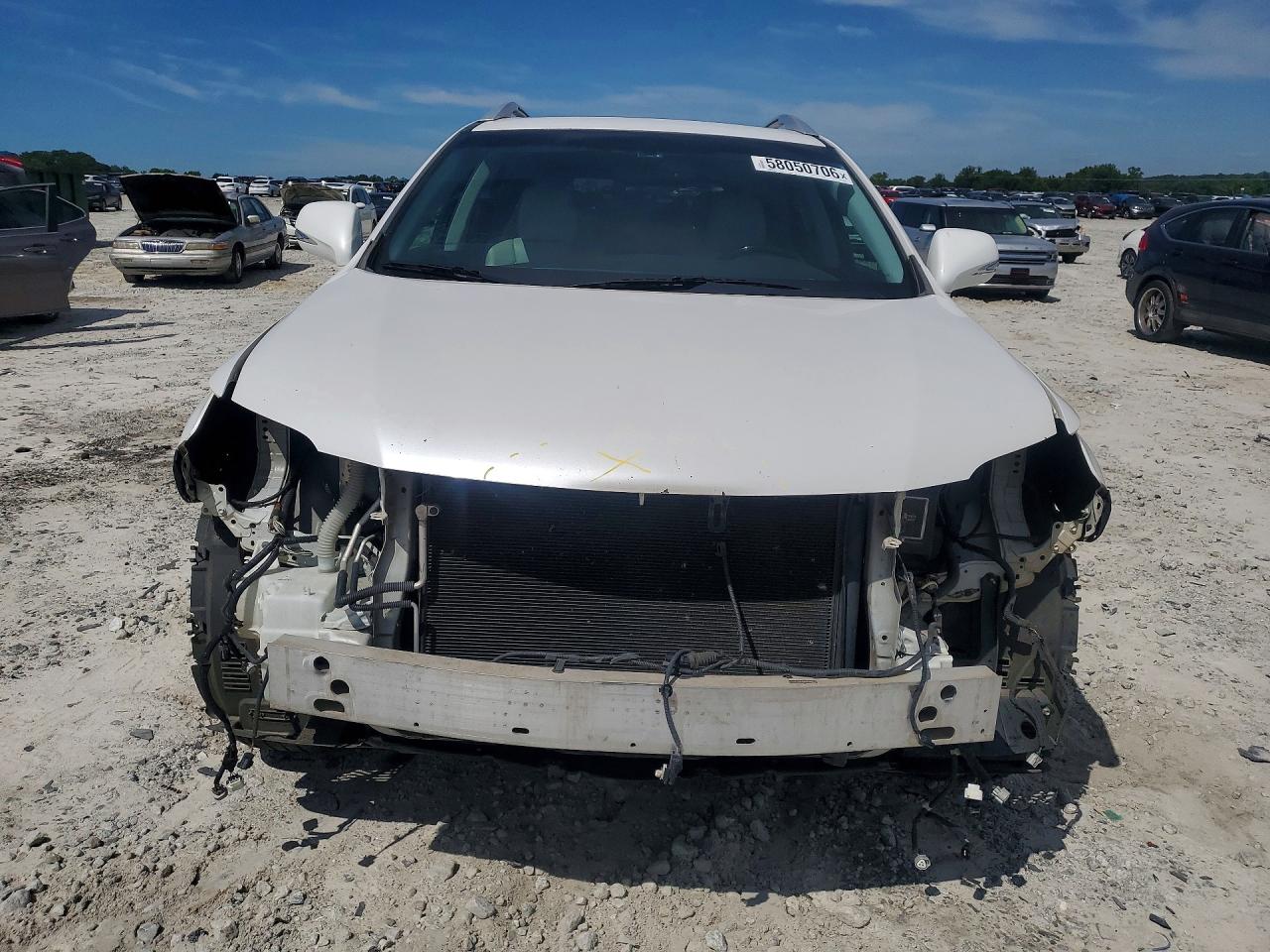 2013 Lexus Rx 350 White vin: 2T2ZK1BA4DC089737