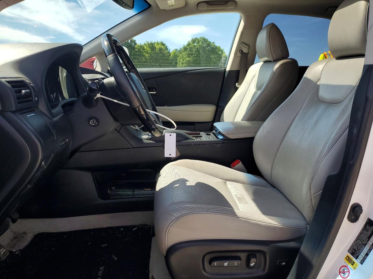 2013 Lexus Rx 350 White vin: 2T2ZK1BA4DC089737