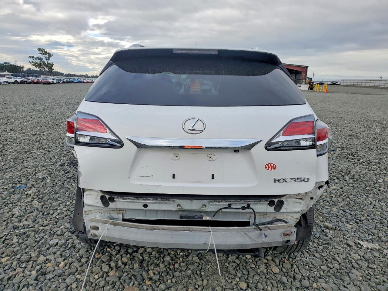 2013 Lexus Rx 350 White vin: 2T2ZK1BA4DC100333