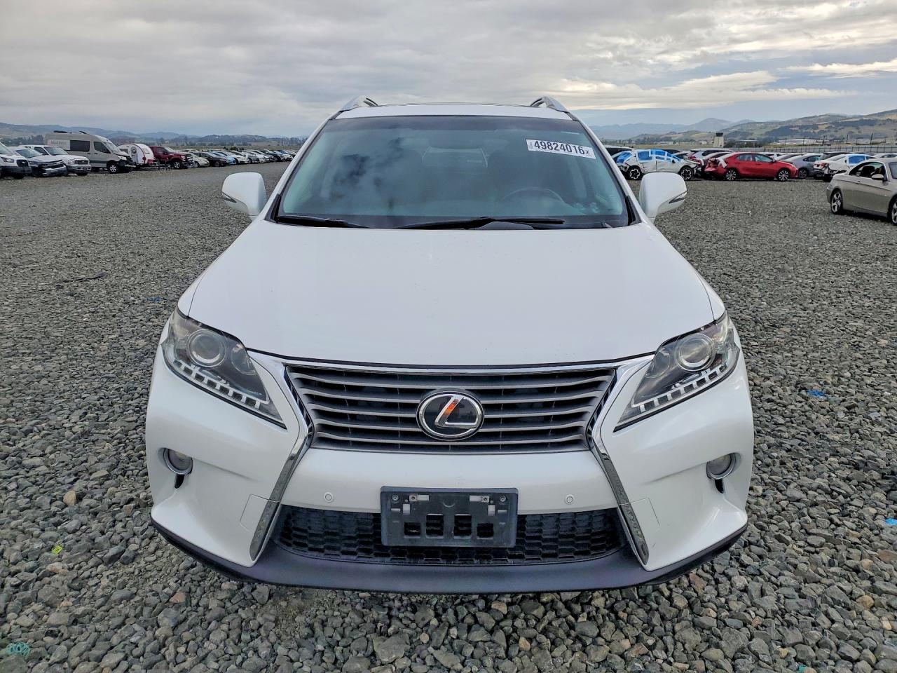 2013 Lexus Rx 350 White vin: 2T2ZK1BA4DC100333