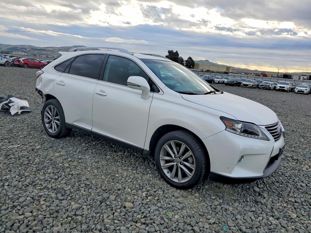 2013 Lexus Rx 350 White vin: 2T2ZK1BA4DC100333
