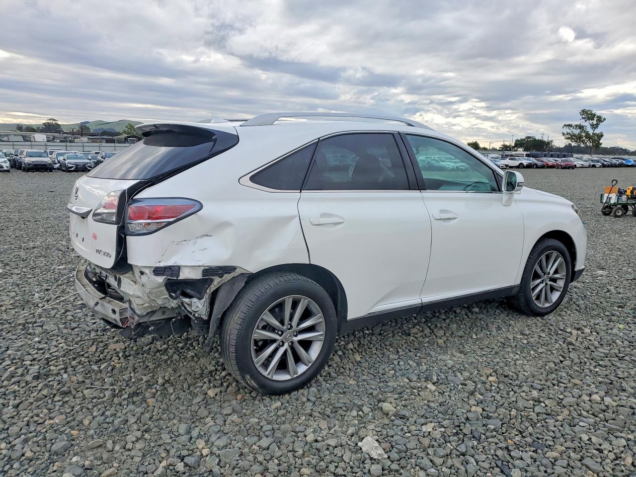 2013 Lexus Rx 350 White vin: 2T2ZK1BA4DC100333